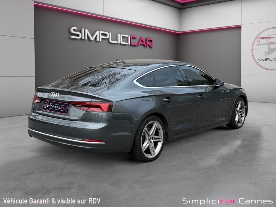 AUDI d'occasion A5 2.0 TDI 150 DESIGN S TRONIC de 2017 Cannes (06)﻿