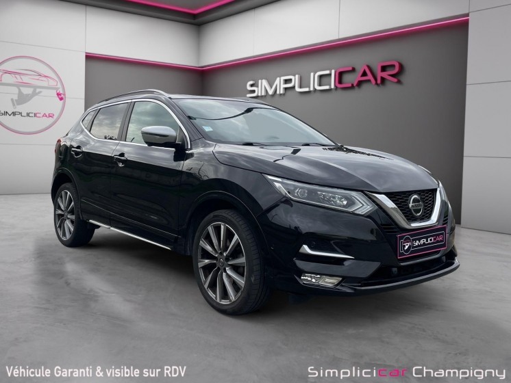 Nissan qashqai 1.3 dig-t 140 tekna toit panoramique -camera 360-sieges chauffants electriques-chaine de distribution occasion...