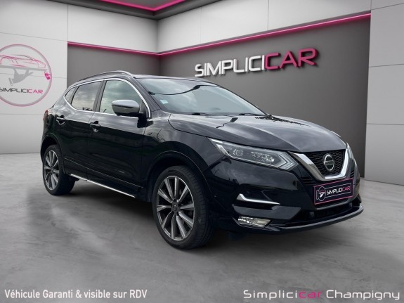 Nissan qashqai 1.3 dig-t 140 tekna toit panoramique -camera 360-sieges chauffants electriques-chaine de distribution occasion...