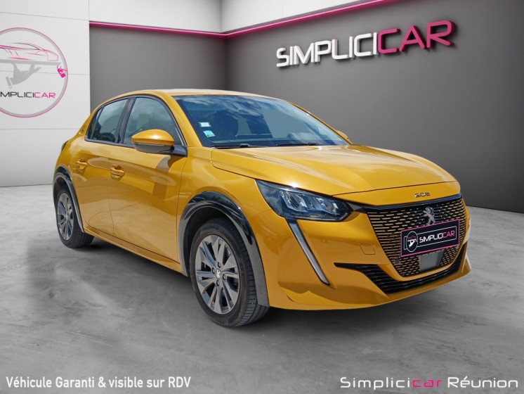 Peugeot 208 electrique 50 kwh 136ch allure pack occasion réunion ville st pierre simplicicar simplicibike france