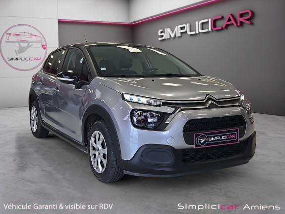 Citroen c3 c3 bluehdi 100 ss bvm6 feel garantie 12 mois occasion simplicicar amiens  simplicicar simplicibike france