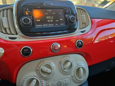 Fiat 500 0.9l 85 ch twinair lounge - coral red occasion  simplicicar nice - pfvauto simplicicar simplicibike france