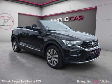Volkswagen t-roc cabriolet 1.5 tsi evo 150 ch dsg7 style révisée garantie 12 mois apple carplay caméra de recul sièges......