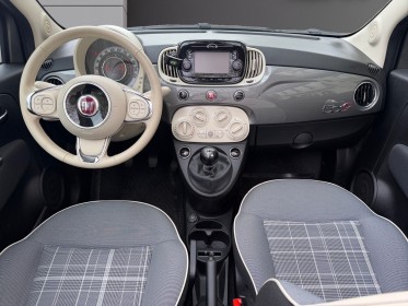 Fiat 500c serie 6 1.2 69 ch lounge regulateur de vitesse radar de recul garantie 12 mois occasion paris 17ème (75)(porte...