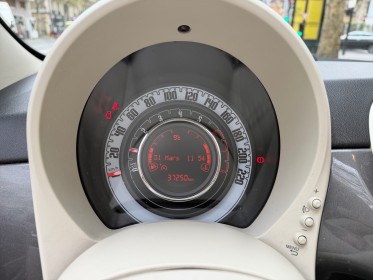 Fiat 500c serie 6 1.2 69 ch lounge regulateur de vitesse radar de recul garantie 12 mois occasion paris 17ème (75)(porte...