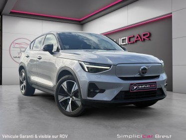Volvo c40 recharge twin awd 408ch 1edt plus - entretien volvo - full options - garantie 12 mois occasion simplicicar brest...