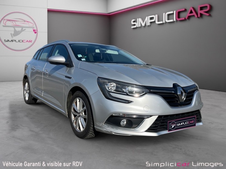 Renault megane iv estate dci 110 energy life occasion simplicicar limoges  simplicicar simplicibike france