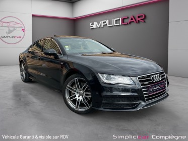 Audi a7 sportback s line  quattro v6 3.0 bitdi 313ch - suivi - exclusive - full - occasion simplicicar compiegne simplicicar...