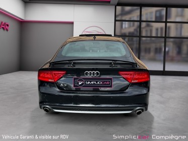 Audi a7 sportback s line  quattro v6 3.0 bitdi 313ch - suivi - exclusive - full - occasion simplicicar compiegne simplicicar...