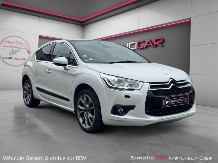 Citroen ds4 hdi 160 sport chic a régulateur de vitesse sièges chauffant garantie 12 mois occasion simplicicar mery-sur-oise...