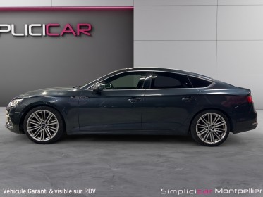 Audi a5 sportback 252ch 2.0tfsi s line s tronic 7 toit ouvrant siege electriques carplay occasion montpellier (34)...