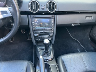 Porsche boxster 3.4i s 320 ch black edition occasion simplicicar grenoble simplicicar simplicibike france