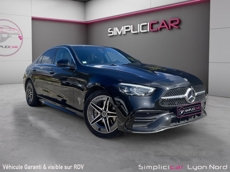 Mercedes classe c 300 e 9g-tronic 4matic amg line  siège electrique chauffants caméra 360 audio burmester toit ouvrant......