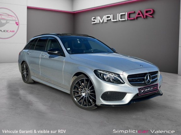 Mercedes classe c break 220 d fascination 7g-tronic pack night toit ouvrant pano cam 360 hayon elec garantie 12 mois occasion...