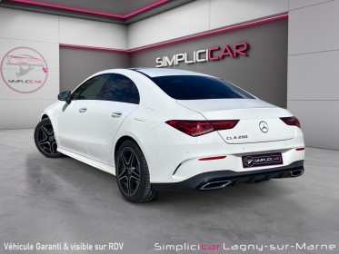 Mercedes cla coupe 200 7g-dct 163 ch amg line - entretien full mercedes - toit ouvrant occasion simplicicar lagny ...