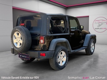 Jeep wrangler 2.8 crd 200 sport occasion simplicicar la ciotat simplicicar simplicibike france