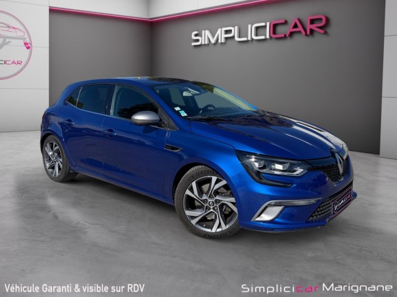 Renault megane iv berline tce 205 edc gt suivi renault bose camera garantie 12 mois occasion simplicicar marignane ...