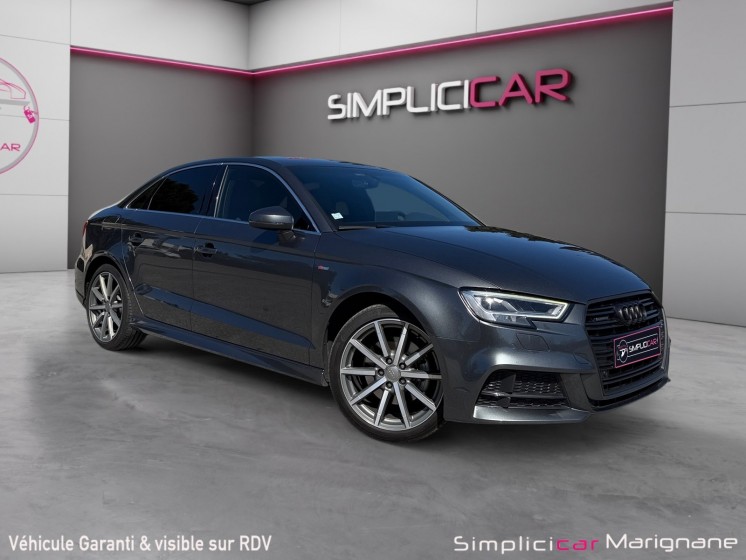 Audi a3 berline 2.0 tfsi 190 s tronic 7 quattro s line suivi audi virtual cockpit. carplay garantie 12 mois occasion...
