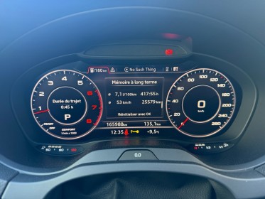 Audi a3 berline 2.0 tfsi 190 s tronic 7 quattro s line suivi audi virtual cockpit. carplay garantie 12 mois occasion...