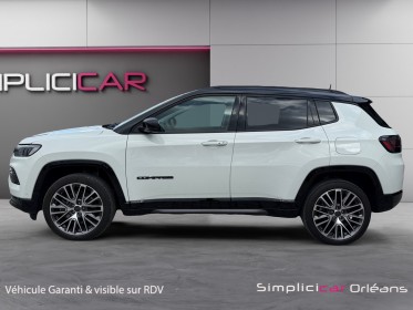 Jeep compass summit 1.3 phev t4 240 ch 4xe eawd s caméra 360 carplay garantie 12 mois occasion simplicicar orleans...