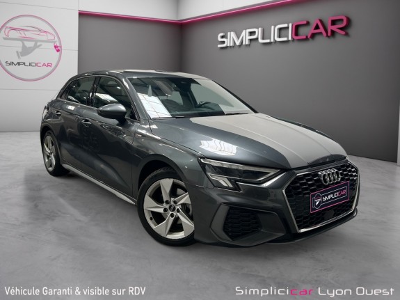 Audi a3 sportback 35 tfsi 150 s tronic 7 - première main - suivi audi - garantie 12 mois occasion simplicicar lyon ouest...