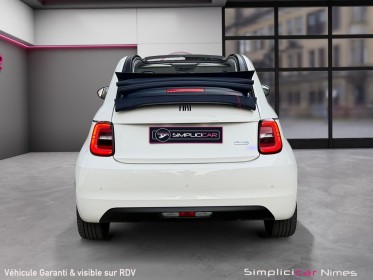Fiat 500 nouvelle cabriolet 500e 500c la prima 118 ch toit ouvrant - carplay sans fil - garantie 12 mois occasion simplicicar...
