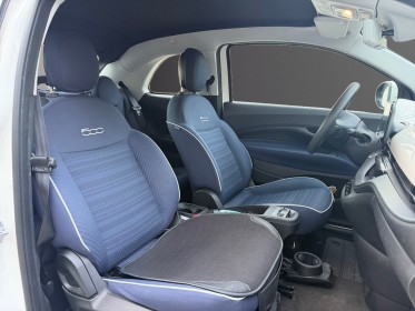 Fiat 500 nouvelle cabriolet 500e 500c la prima 118 ch toit ouvrant - carplay sans fil - garantie 12 mois occasion simplicicar...