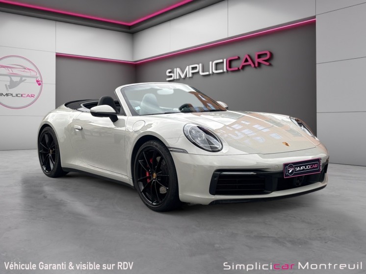 Porsche 911 carrera cabriolet 992 s cabriolet 3.0i 450 pdk occasion montreuil (porte de vincennes)(75) simplicicar...