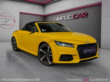 Audi tt cabriolet 1.8 tfsi 180ch s-line - jaune végas occasion simplicicar la fleche simplicicar simplicibike france