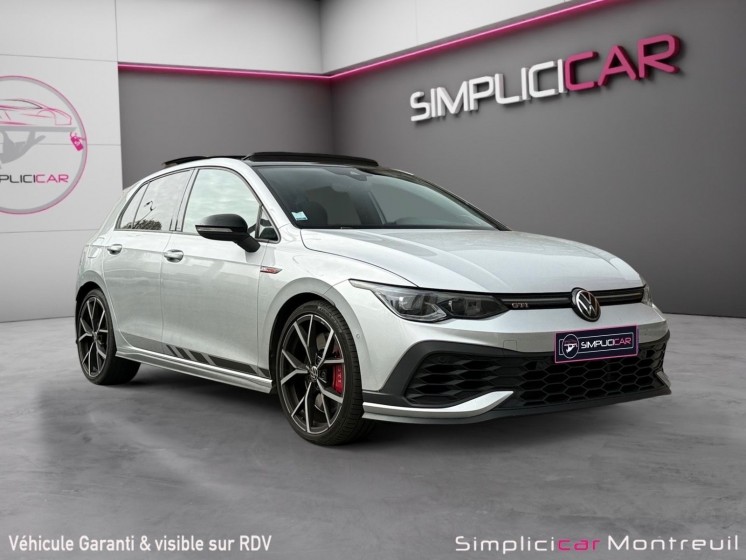 Volkswagen golf 2.0 tsi 300 dsg7 gti clubsport occasion montreuil (porte de vincennes)(75) simplicicar simplicibike france
