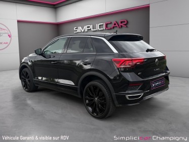 Volkswagen t-roc 2.0 tdi 150 dsg7 r-line ext - carplay - ciel etoile - full black occasion champigny-sur-marne (94)...