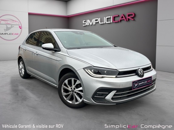 Volkswagen polo 1.0 95ch - boite auto - faible km - premiere main - occasion simplicicar compiegne simplicicar simplicibike...