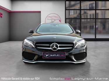 Mercedes classe c break 220 d 9g-tronic amg line -entretien full mercedes- toit ouvrant - sono burmester- sieges chauffants...