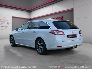 Peugeot 508 sw 2.0 bluehdi 180ch ss eat6 allure interieur cuir siege electrique chauffants toit panoramique garantie 12 mois...