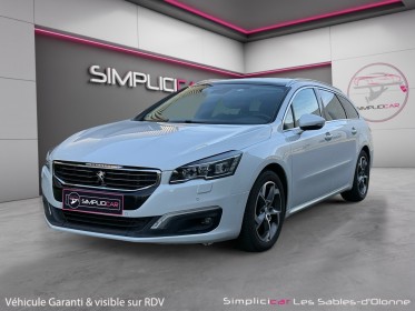 Peugeot 508 sw 2.0 bluehdi 180ch ss eat6 allure interieur cuir siege electrique chauffants toit panoramique garantie 12 mois...