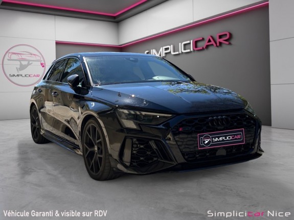 Audi rs3 sportback 2.5 tfsi 400 quattro occasion  simplicicar nice - pfvauto simplicicar simplicibike france