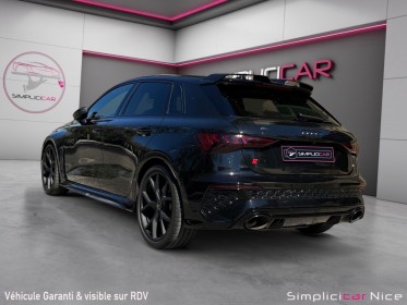 Audi rs3 sportback 2.5 tfsi 400 quattro occasion  simplicicar nice - pfvauto simplicicar simplicibike france
