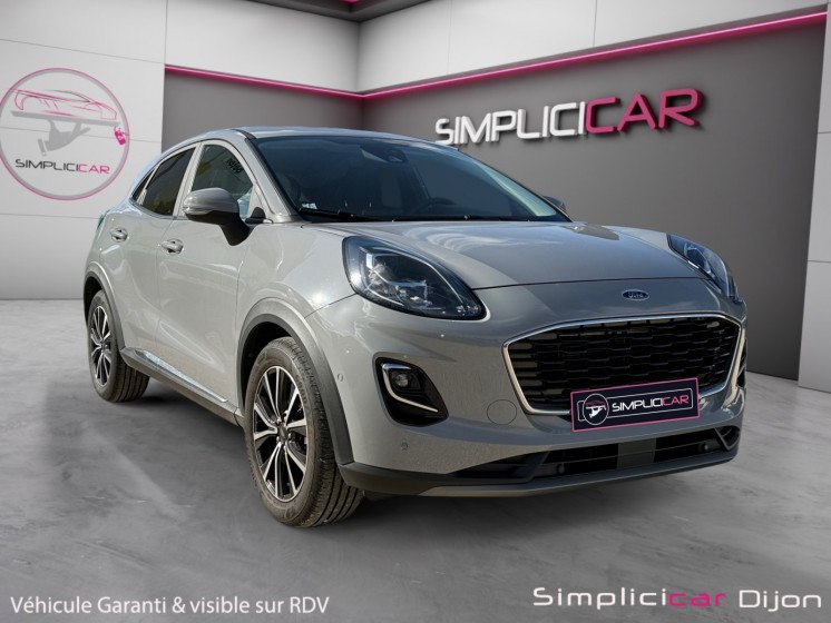 Ford puma 1.0 ecoboost 125 ch mhev ss bvm6 caméra de recul garantie 12 mois occasion simplicicar dijon simplicicar...