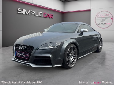 Audi tt rs coupe 2.5 tfsi 340 ch quattro s tronic - garantie 12 mois occasion simplicicar reims simplicicar simplicibike france