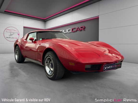 Chevrolet corvette c3  v8 350ci stingray occasion simplicicar reims simplicicar simplicibike france