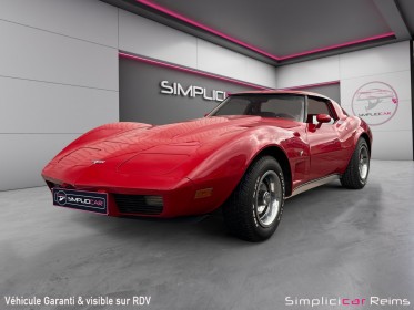 Chevrolet corvette c3  v8 350ci stingray occasion simplicicar reims simplicicar simplicibike france