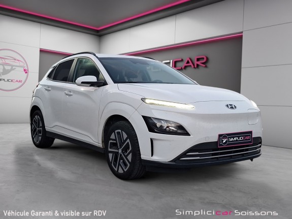 Hyundai kona electric 39 kwh - 136 ch intuitive - suivi/1° main/caméra ar/carplay - garantie 12 mois occasion simplicicar...