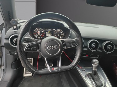 Audi tt coupe 2.0 tfsi 230 cv quattro s tronic 6 s line virtual cockpit gris aluminium garantie 12 mois entretiens à jour !...