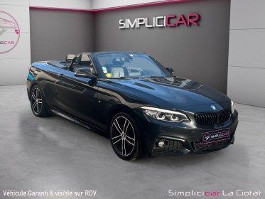 Bmw serie 2 cabriolet f23 lci2 218d 150 ch bva8 m sport entretien complet bmw garantie 12 mois occasion simplicicar la ciotat...