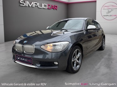 Bmw serie 1 f21 118d 143 ch 110g lounge a occasion simplicicar livry gargan simplicicar simplicibike france