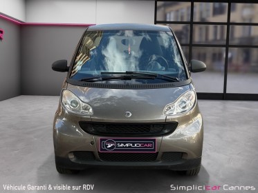 Smart fortwo coupe smart  1.0 61ch mhd pure embrayage neuf occasion cannes (06) simplicicar simplicibike france
