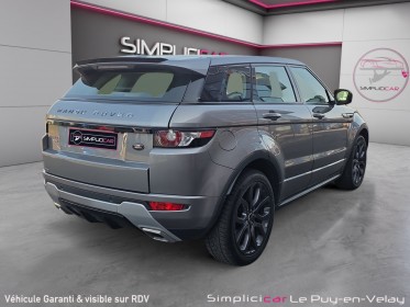 Land rover range rover evoque 2.2 sd4 190ch dynamic bva - moteur fiable occasion simplicicar velay simplicicar simplicibike...