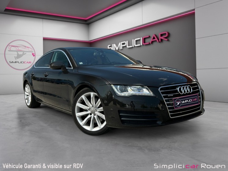 Audi a7 sportback v6 3.0 tdi 245 quattro s line tiptronic 8 a / garantie 12 mois occasion simplicicar rouen simplicicar...