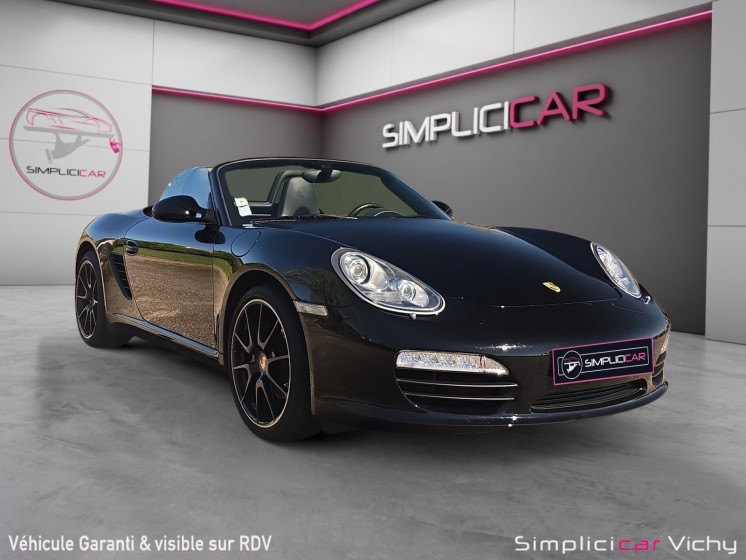 Porsche boxster 3.5 s black edition 320 ch garantie 12 mois révisée entretien porsche sièges chauffants gps bluetooth...