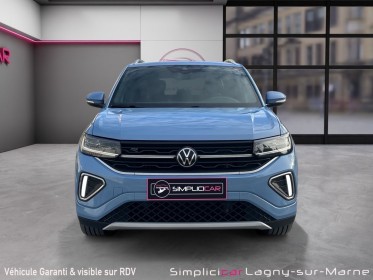 Volkswagen t-cross nouveau 1.5 tsi 150 start/stop dsg7 r-line - première main - régulateur adaptatif - caméra de recul...